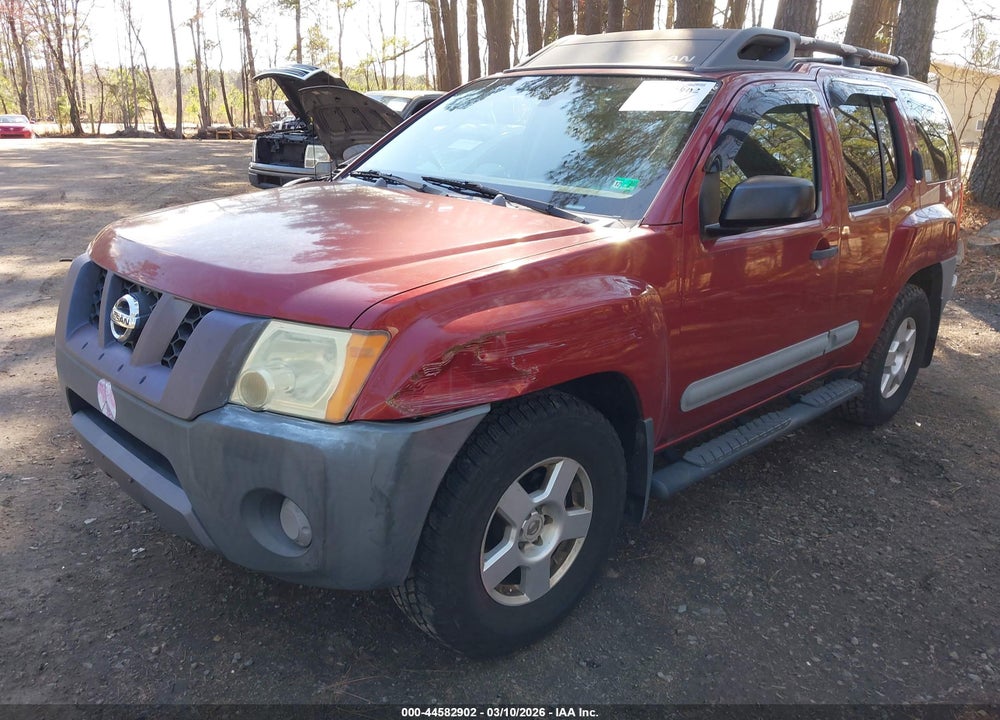 2006 NISSAN XTERRA S VIN: 5N1AN08U26C536531