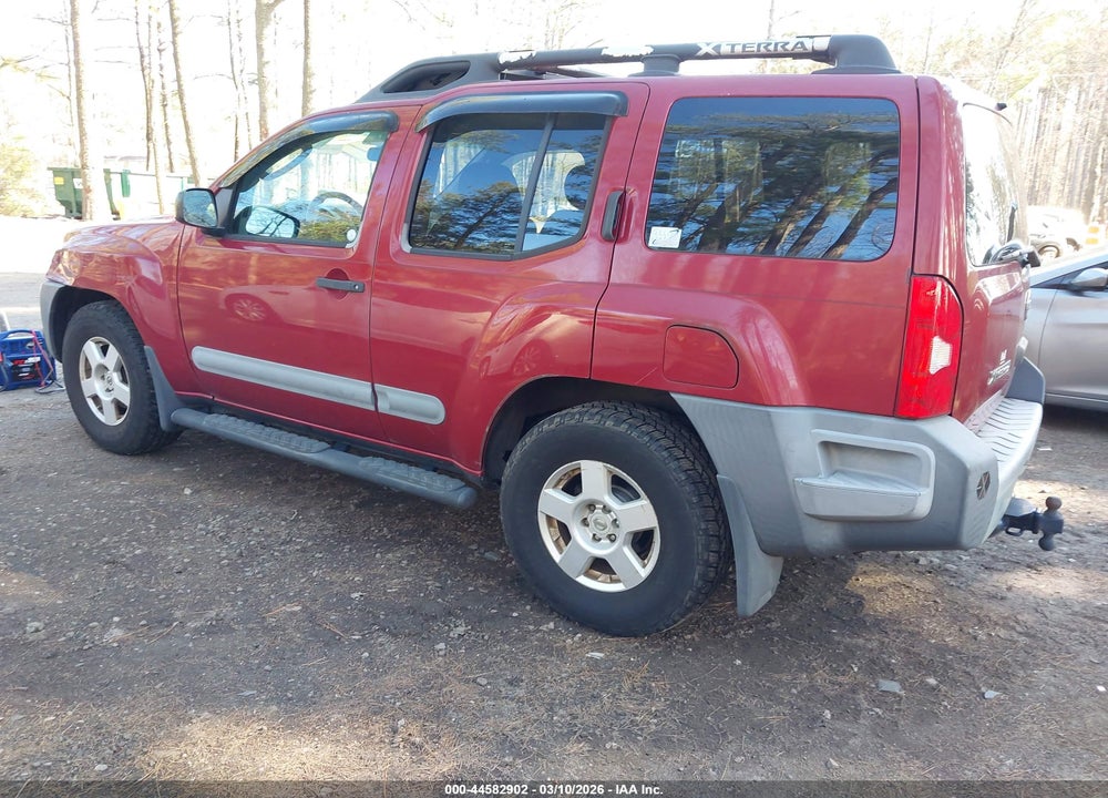 2006 NISSAN XTERRA S VIN: 5N1AN08U26C536531
