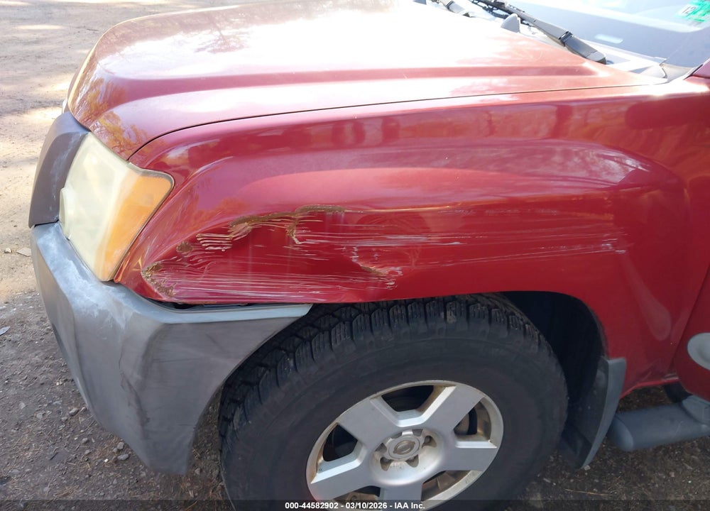 2006 NISSAN XTERRA S VIN: 5N1AN08U26C536531
