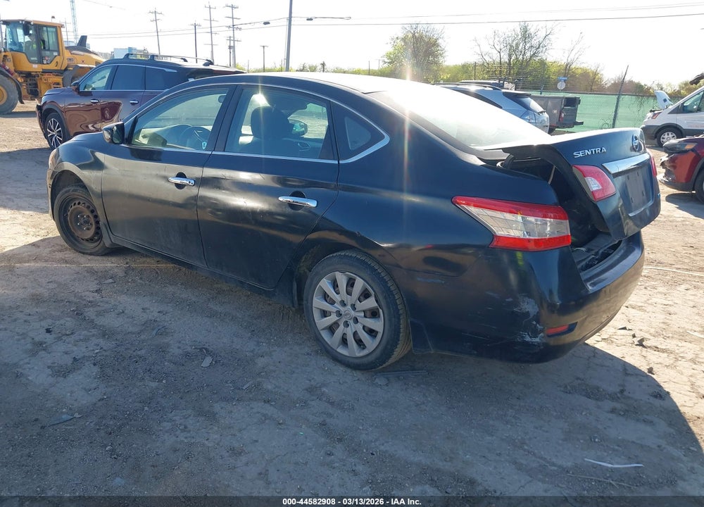 2013 NISSAN SENTRA SV VIN: 1N4AB7AP6DN900578