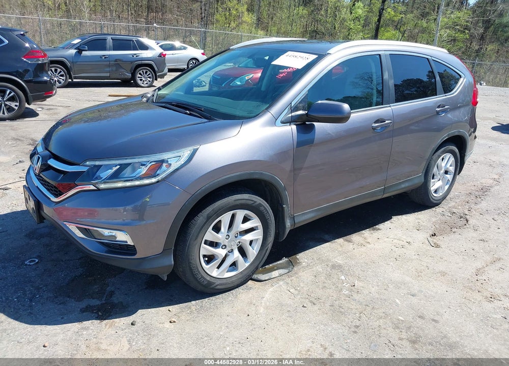 2015 HONDA CR-V EX-L VIN: 2HKRM3H72FH525796
