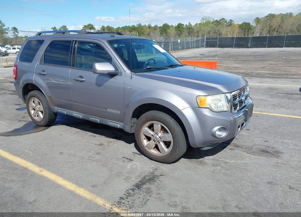 2008 FORD ESCAPE LIMITED VIN: 1FMCU04138KD49945