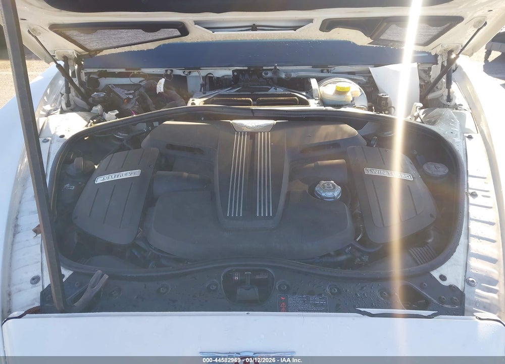 2013 BENTLEY CONTINENTAL GTC V8 VIN: SCBGT3ZA0DC083214