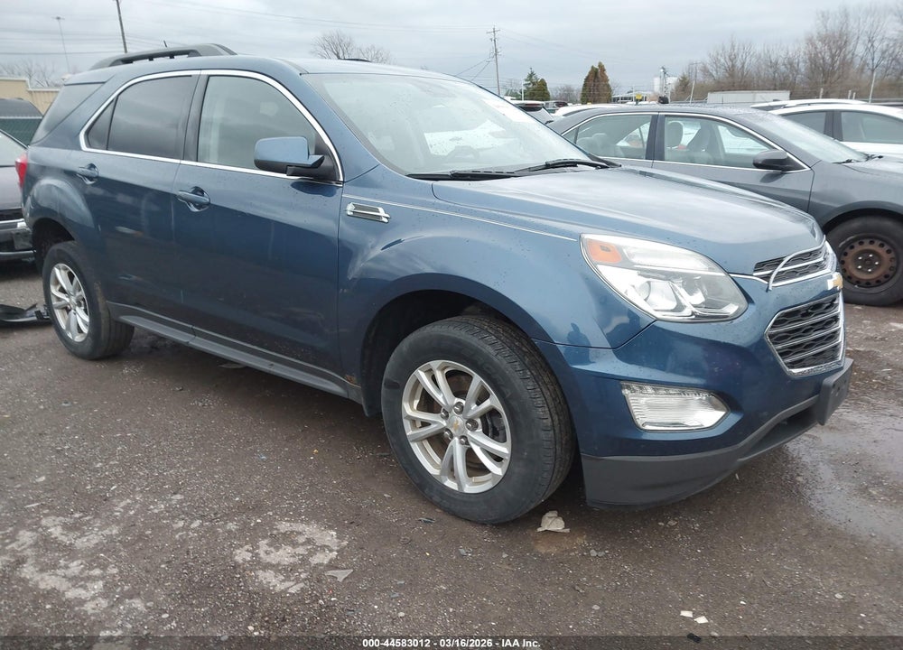 2016 CHEVROLET EQUINOX LT VIN: 2GNALCEK2G6149722