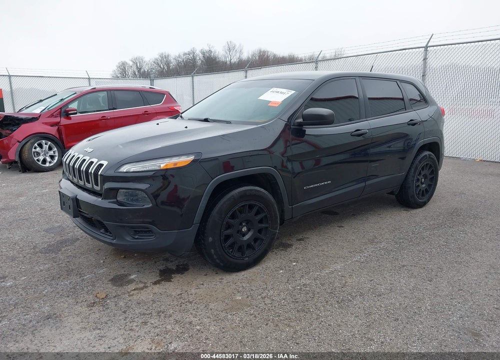 2015 JEEP CHEROKEE SPORT VIN: 1C4PJMAB0FW742391