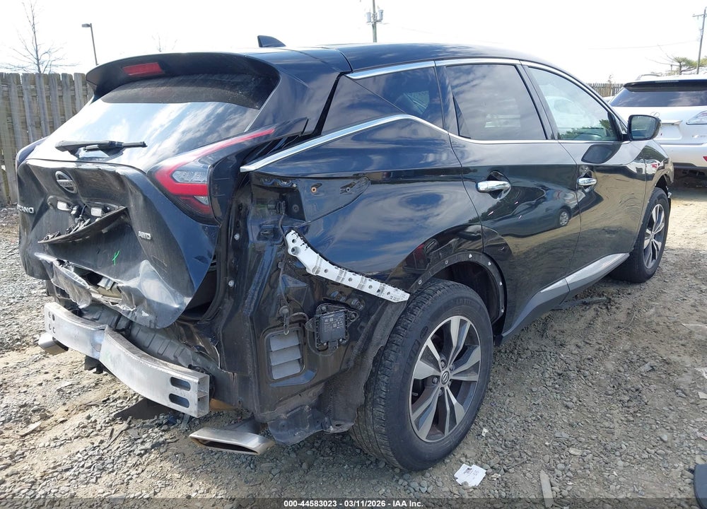 2021 NISSAN MURANO S VIN: 5N1AZ2AS9MC122068