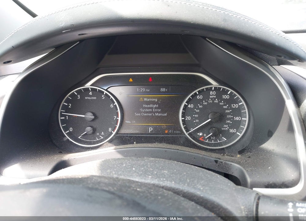 2021 NISSAN MURANO S VIN: 5N1AZ2AS9MC122068