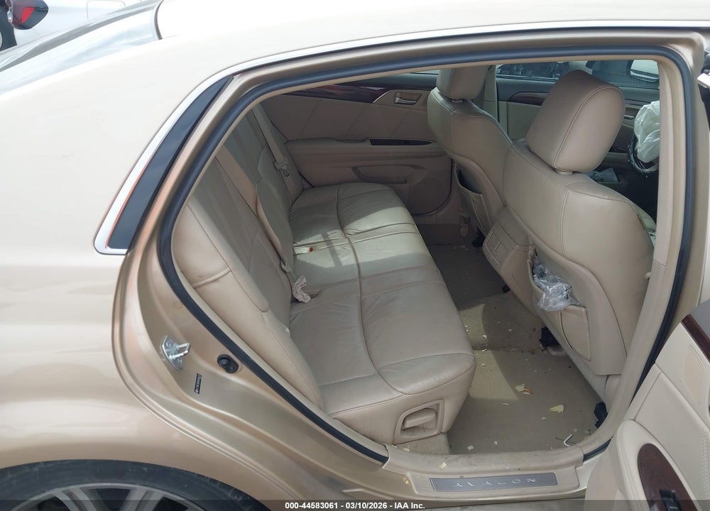 2010 TOYOTA AVALON LIMITED VIN: 4T1BK3DB9AU366559