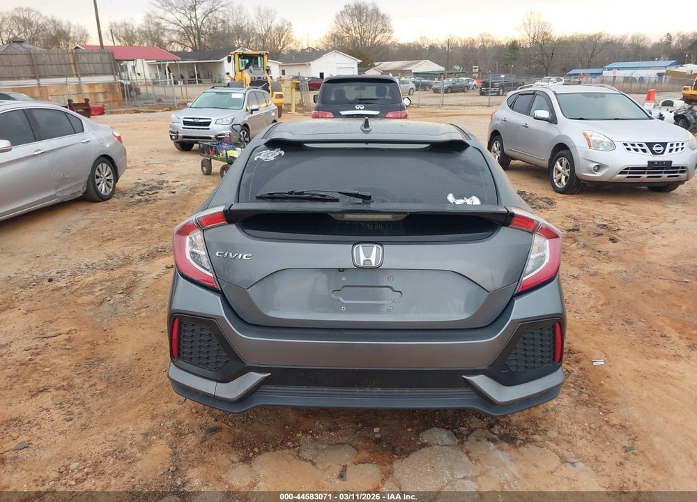 2018 HONDA CIVIC EX VIN: SHHFK7H59JU400413