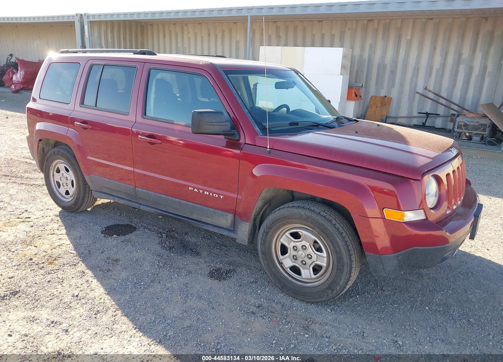 2013 JEEP PATRIOT SPORT VIN: 1C4NJRBB9DD180468