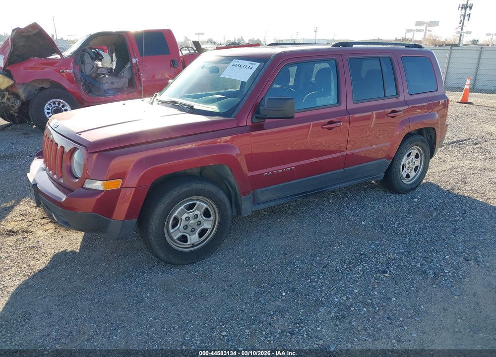 2013 JEEP PATRIOT SPORT VIN: 1C4NJRBB9DD180468