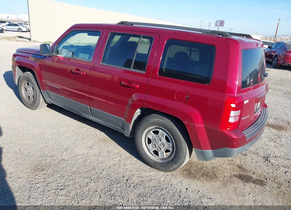 2013 JEEP PATRIOT SPORT VIN: 1C4NJRBB9DD180468