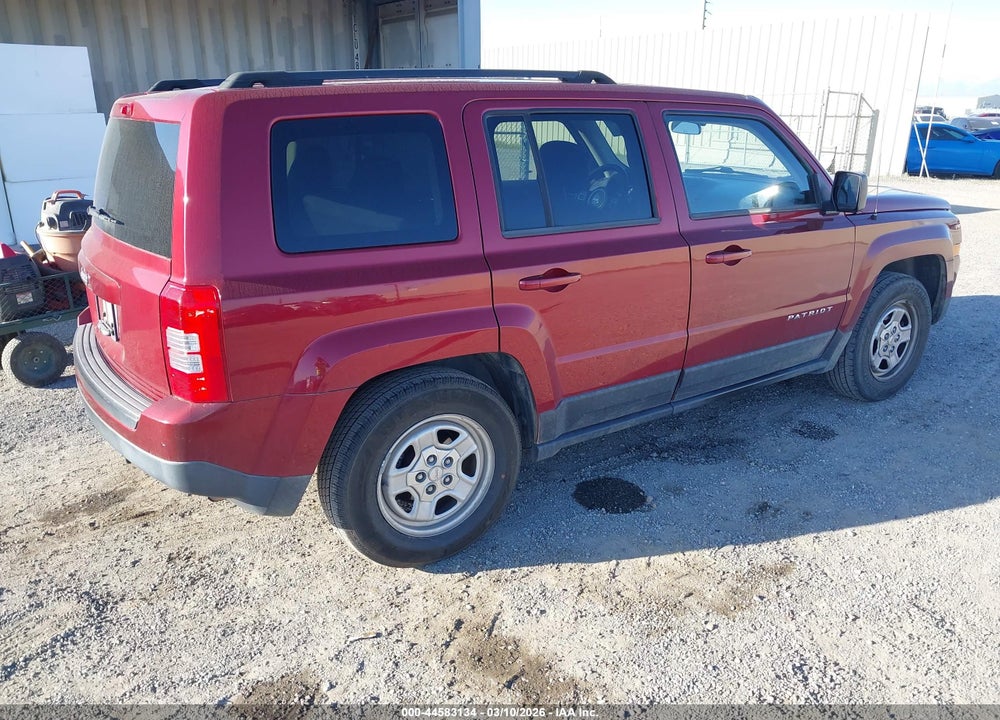 2013 JEEP PATRIOT SPORT VIN: 1C4NJRBB9DD180468