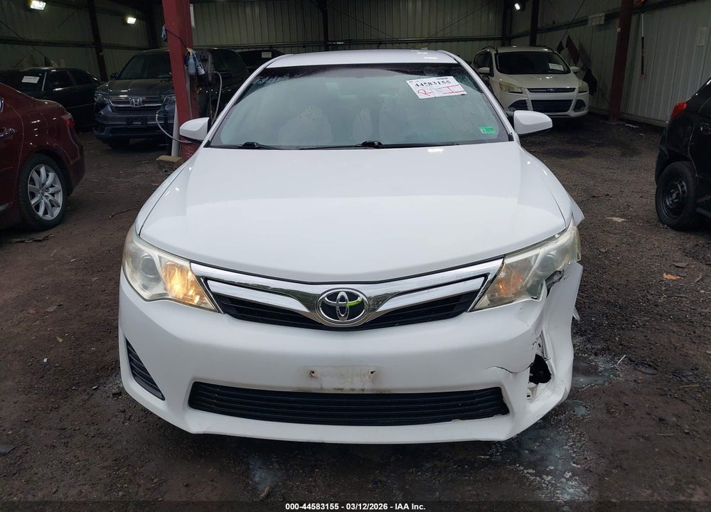 2013 TOYOTA CAMRY LE VIN: 4T1BF1FK0DU717188