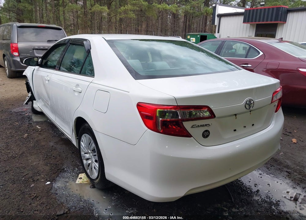 2013 TOYOTA CAMRY LE VIN: 4T1BF1FK0DU717188