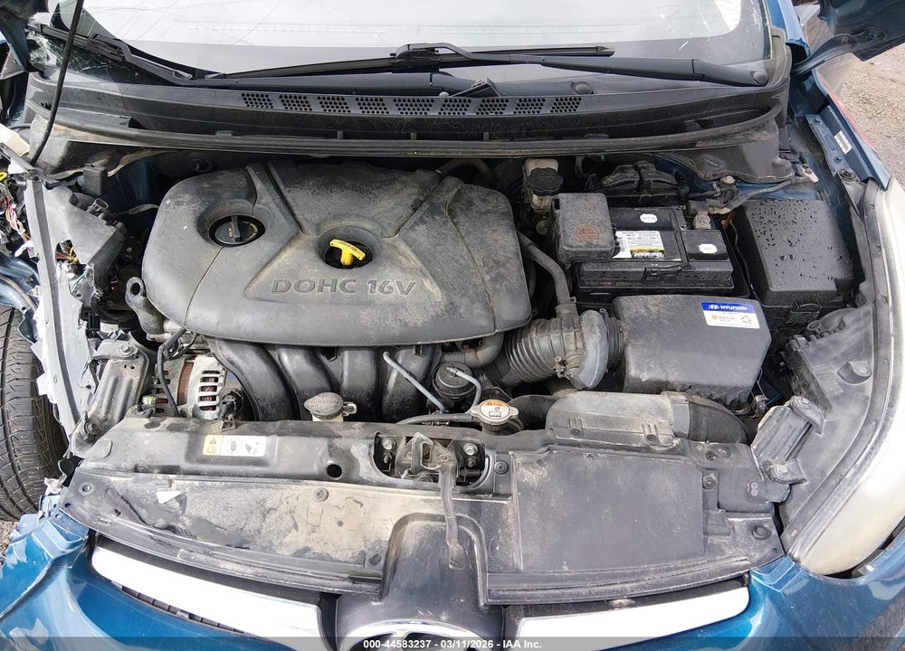 2015 HYUNDAI ELANTRA SE VIN: KMHDH4AE9FU249664