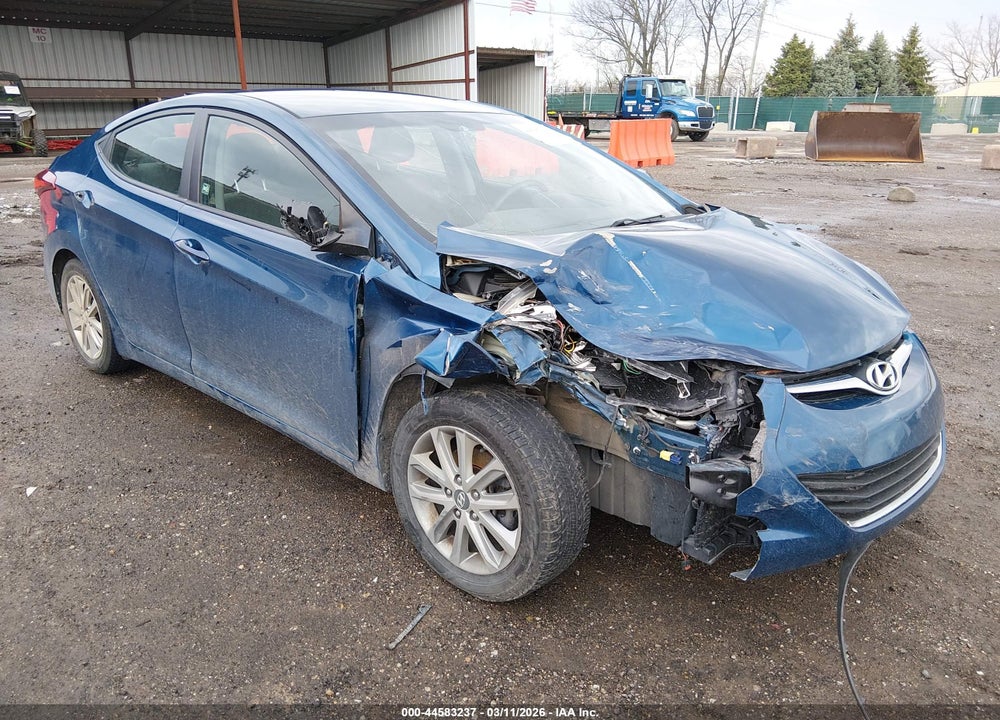 2015 HYUNDAI ELANTRA SE VIN: KMHDH4AE9FU249664
