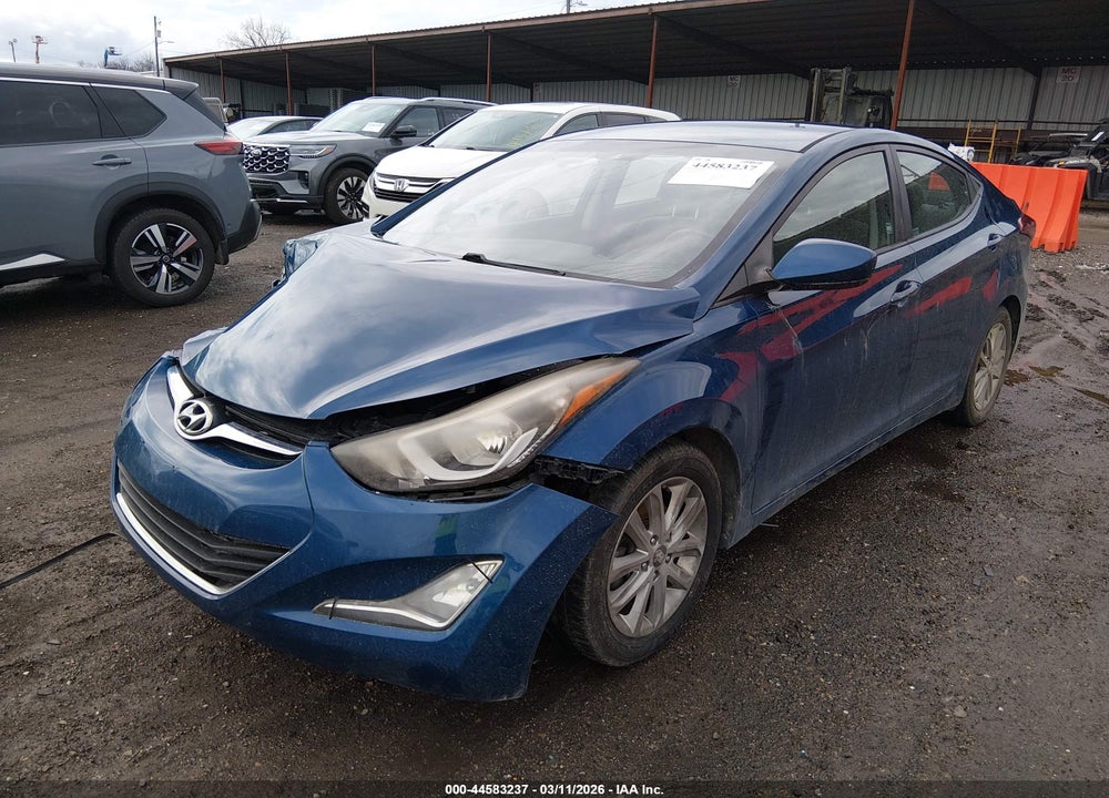 2015 HYUNDAI ELANTRA SE VIN: KMHDH4AE9FU249664