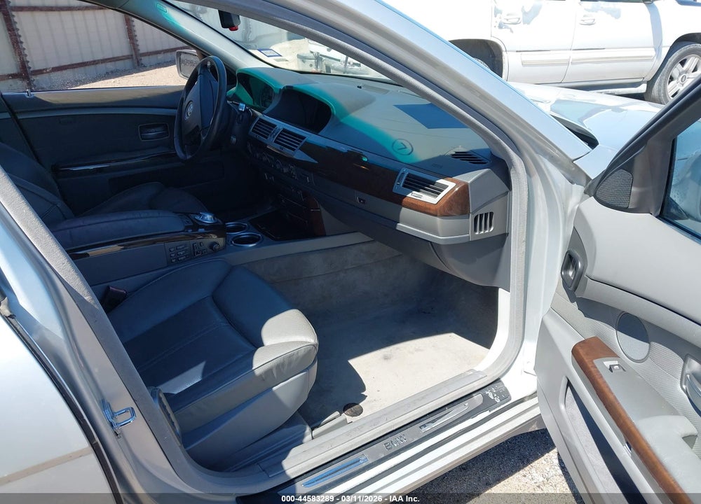 2002 BMW 745LI VIN: WBAGN63422DR02501