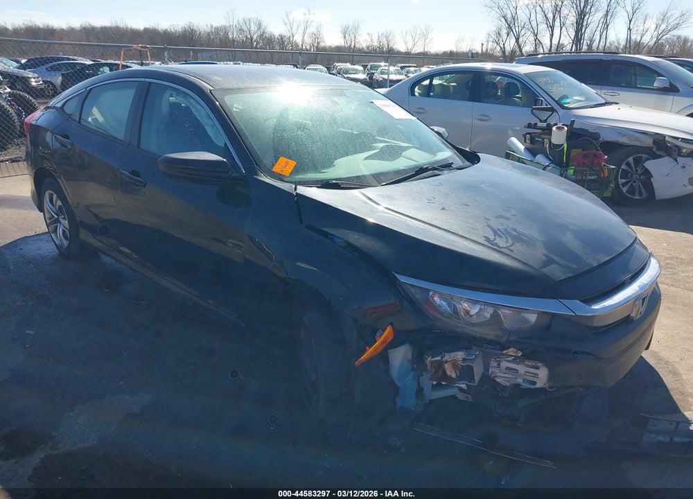2018 HONDA CIVIC LX VIN: 19XFC2F54JE013570