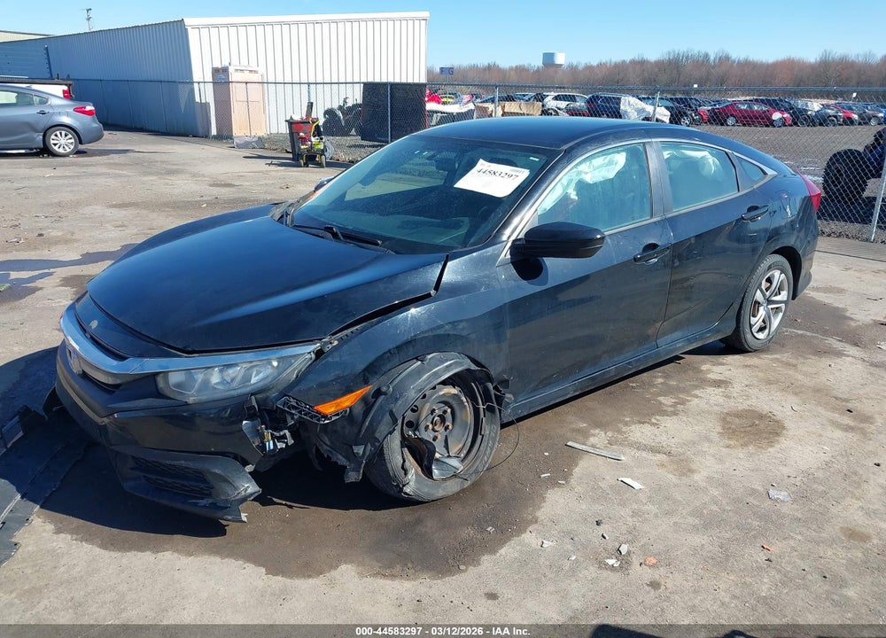 2018 HONDA CIVIC LX VIN: 19XFC2F54JE013570
