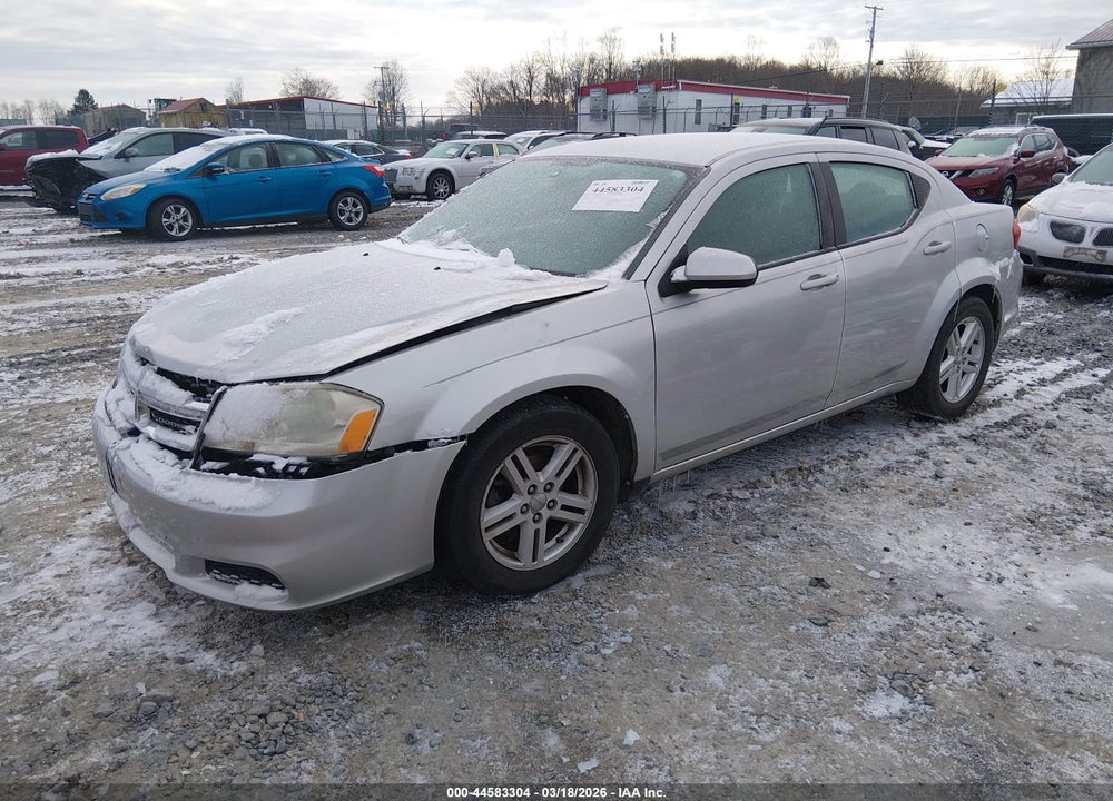 2012 DODGE AVENGER SXT VIN: 1C3CDZCB0CN314472