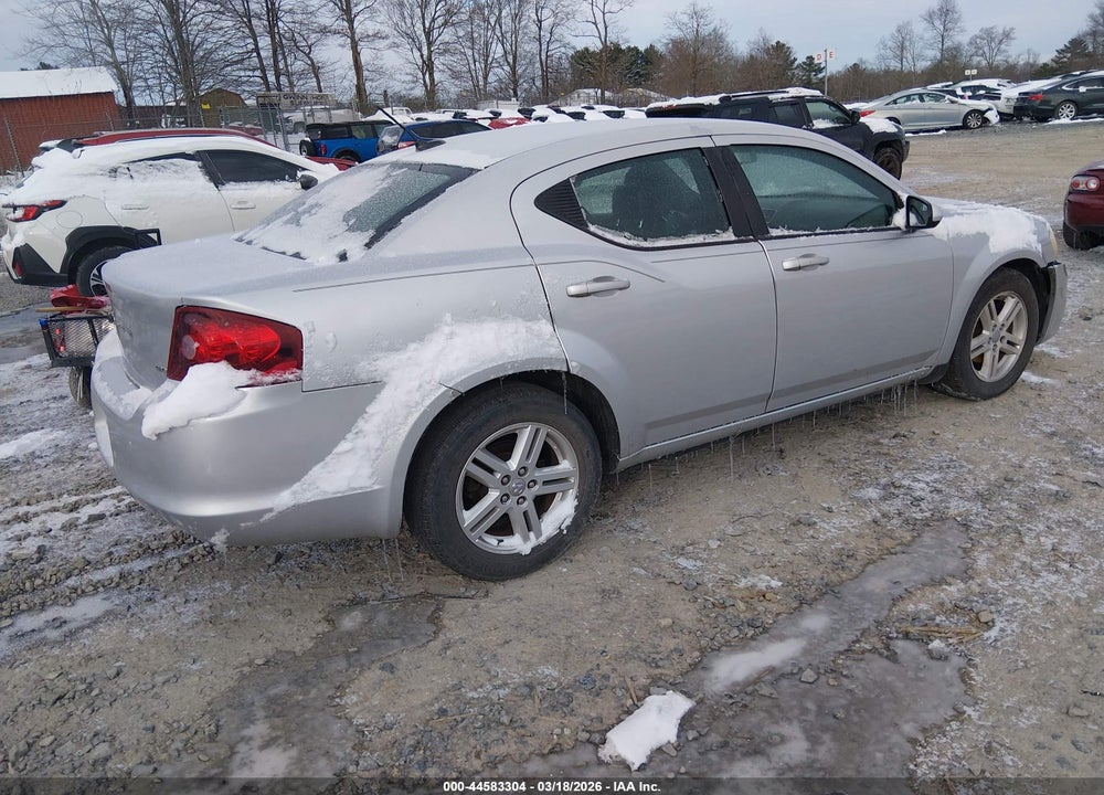 2012 DODGE AVENGER SXT VIN: 1C3CDZCB0CN314472