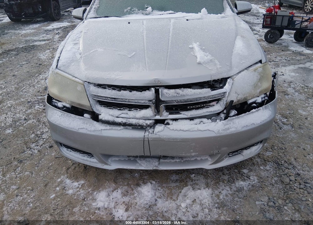 2012 DODGE AVENGER SXT VIN: 1C3CDZCB0CN314472