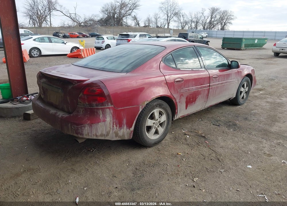 2006 PONTIAC GRAND PRIX VIN: 2G2WP552461186981