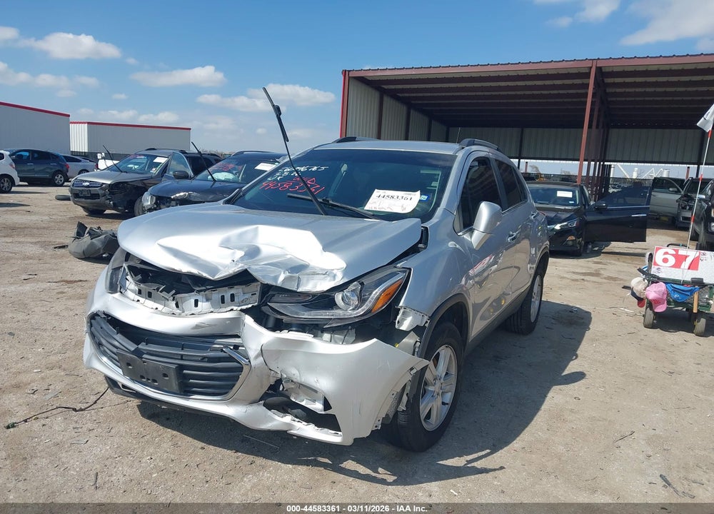 2017 CHEVROLET TRAX LT VIN: KL7CJPSB8HB153790