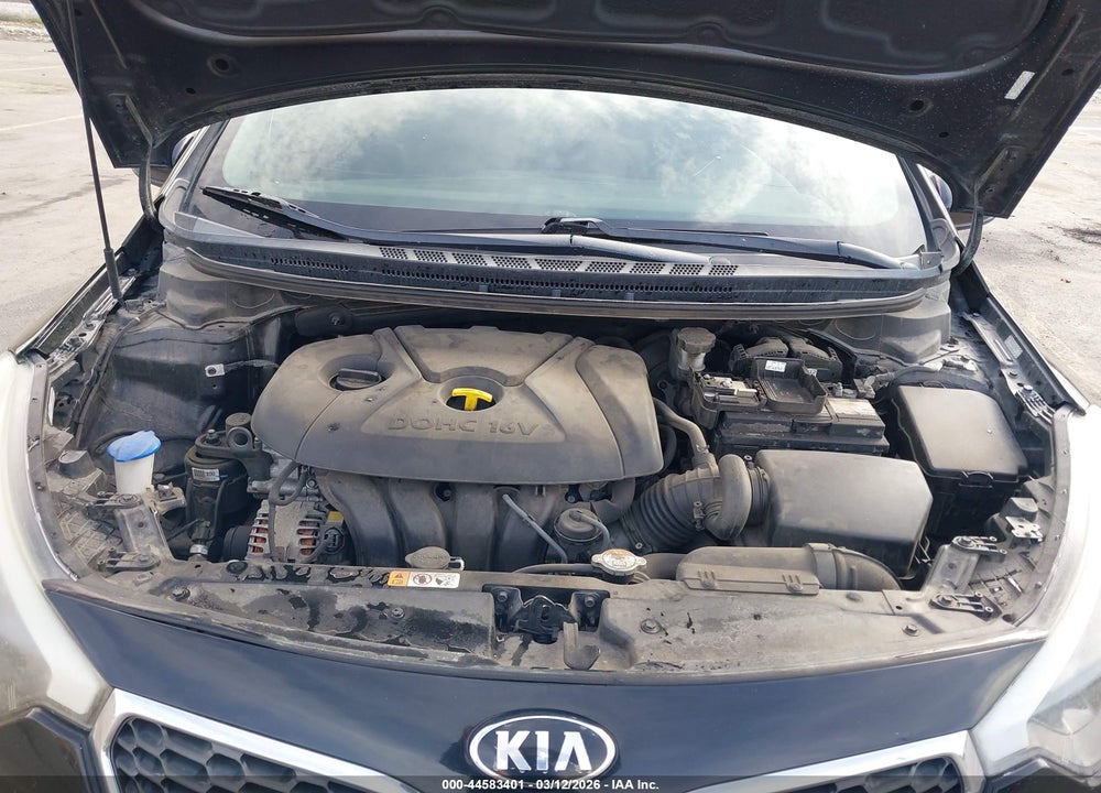 2016 KIA FORTE LX VIN: KNAFX4A62G5507864