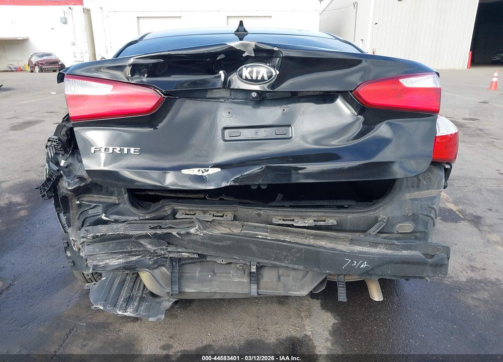 2016 KIA FORTE LX VIN: KNAFX4A62G5507864