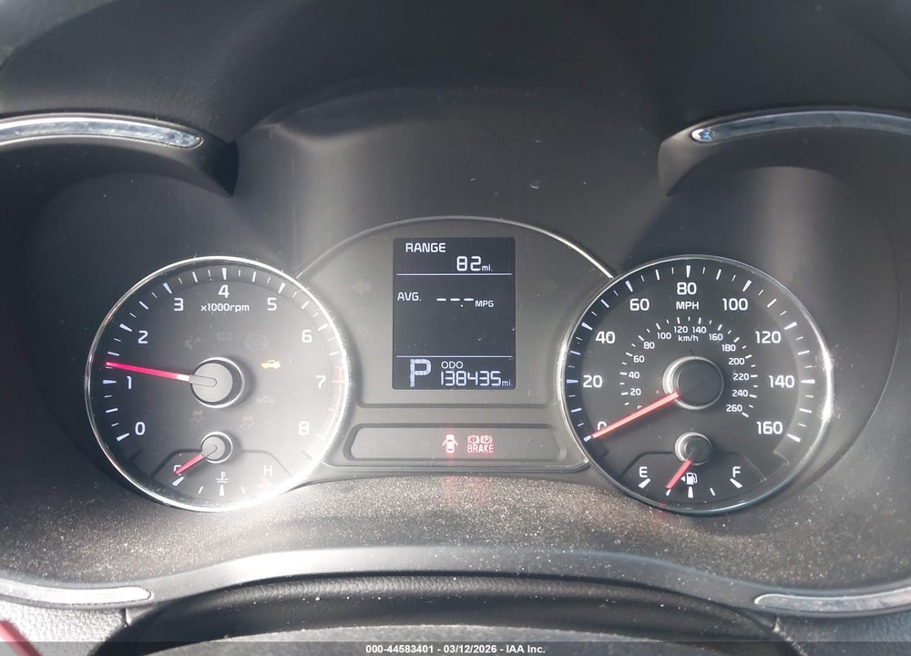 2016 KIA FORTE LX VIN: KNAFX4A62G5507864