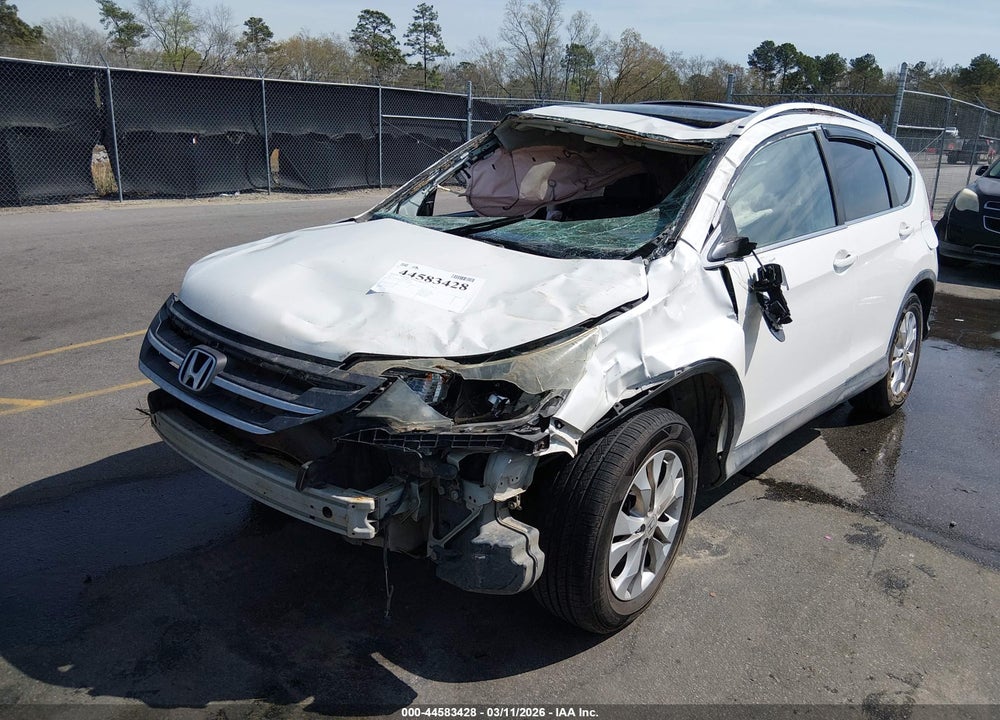 2013 HONDA CR-V EX-L VIN: 5J6RM4H75DL054896