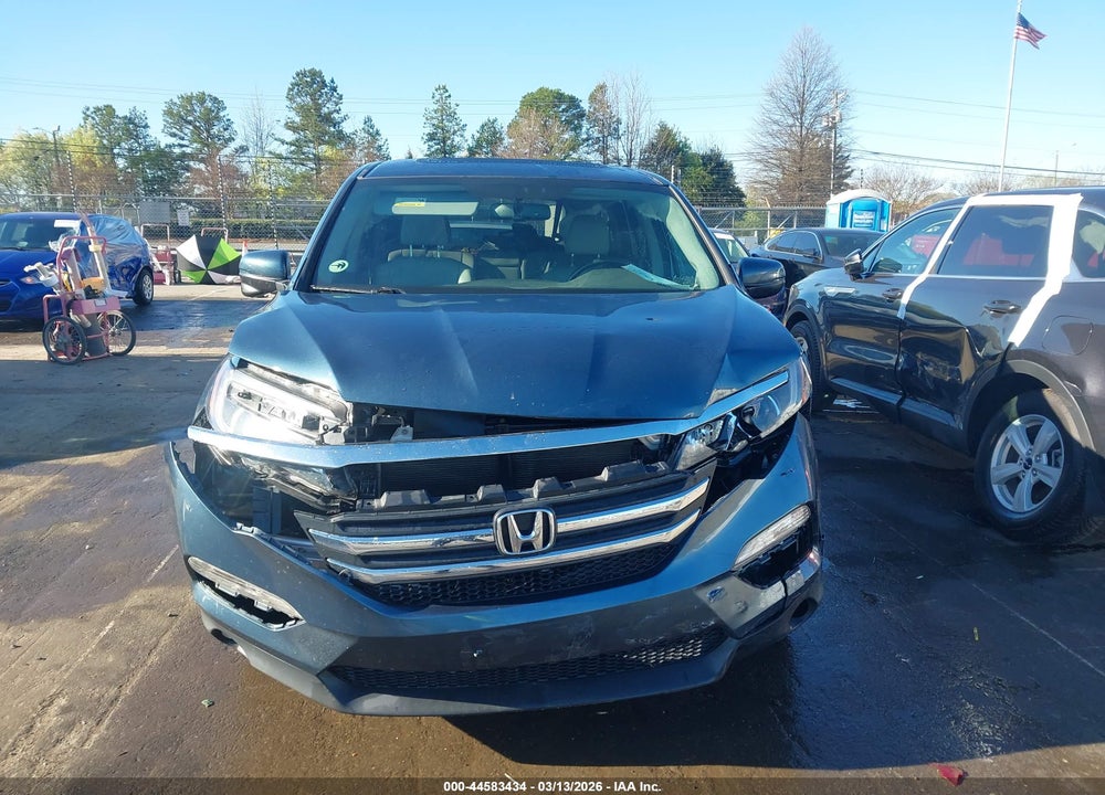 2017 HONDA PILOT EX-L VIN: 5FNYF6H57HB091902