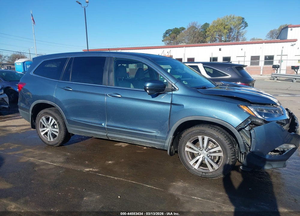 2017 HONDA PILOT EX-L VIN: 5FNYF6H57HB091902