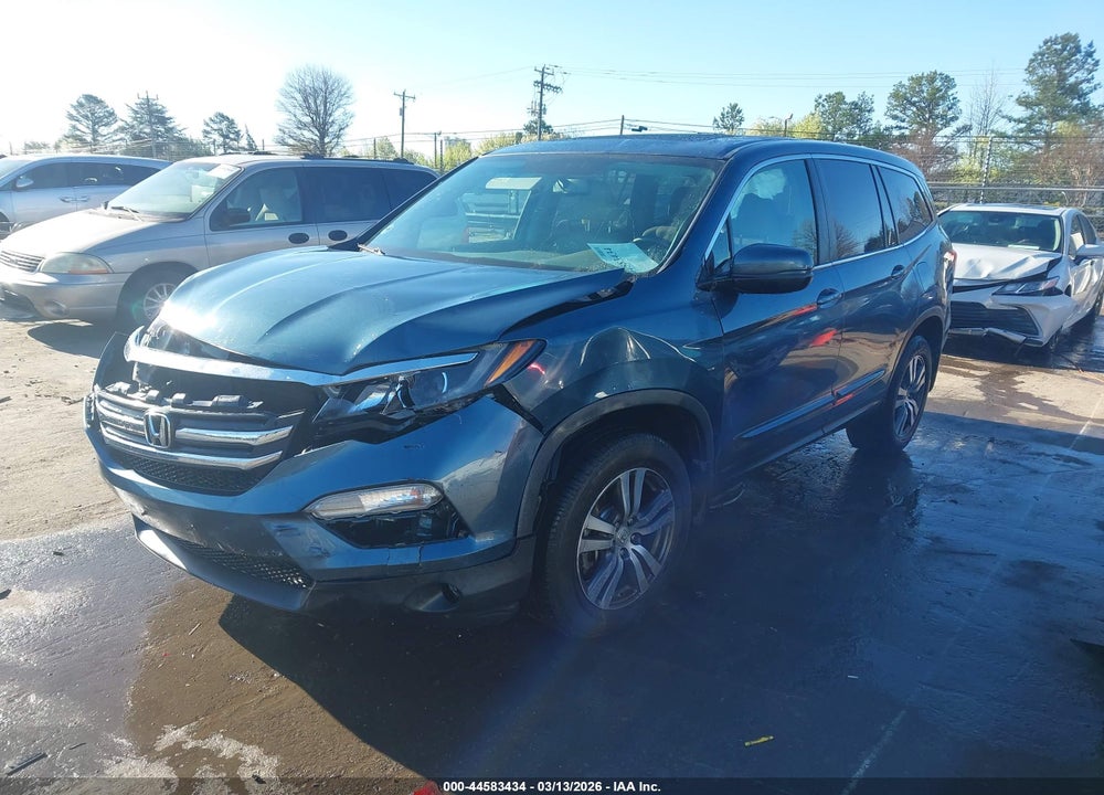 2017 HONDA PILOT EX-L VIN: 5FNYF6H57HB091902