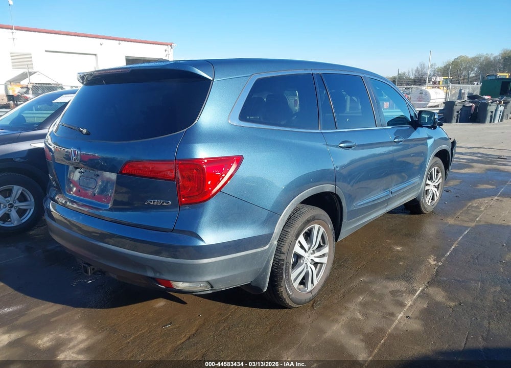 2017 HONDA PILOT EX-L VIN: 5FNYF6H57HB091902