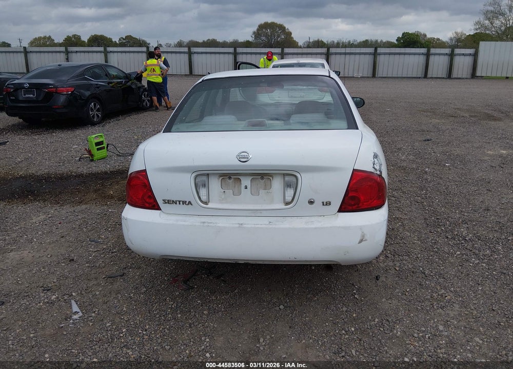 2006 NISSAN SENTRA 1.8 VIN: 3N1CB51D96L524204