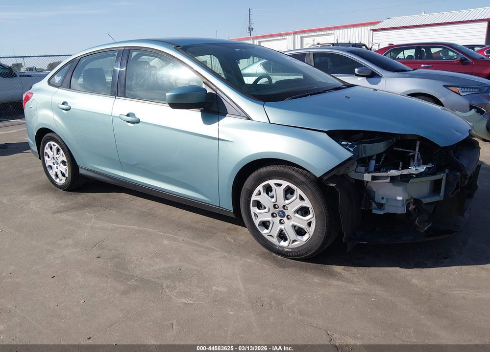 2012 FORD FOCUS SE VIN: 1FAHP3F28CL254850