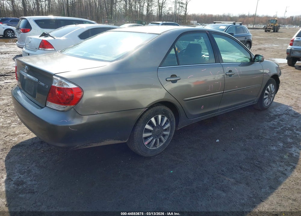 2005 TOYOTA CAMRY LE VIN: 4T1BE30K95U586772