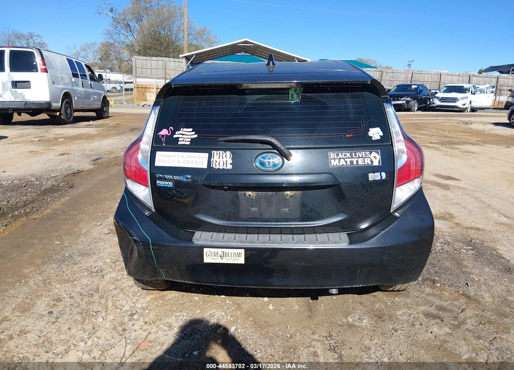 2016 TOYOTA PRIUS C PERSONA SERIES VIN: JTDKDTB39G1117005