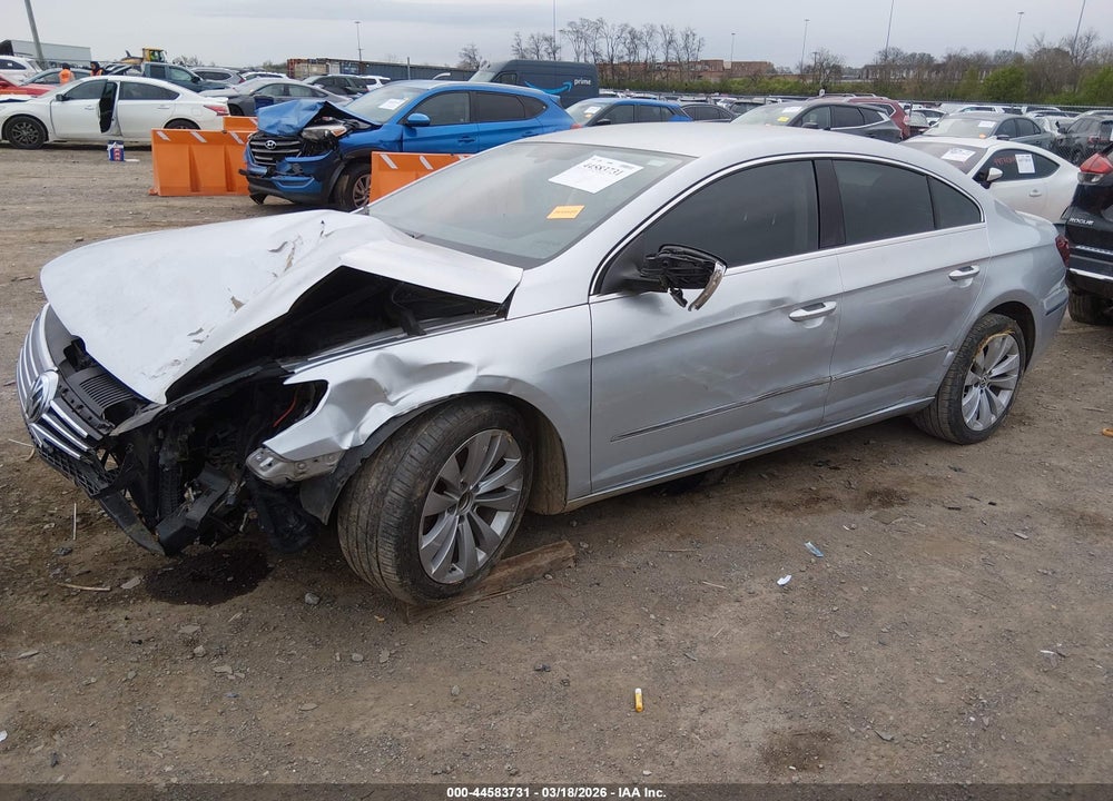 2013 VOLKSWAGEN CC SPORT PLUS VIN: WVWBP7AN2DE511760