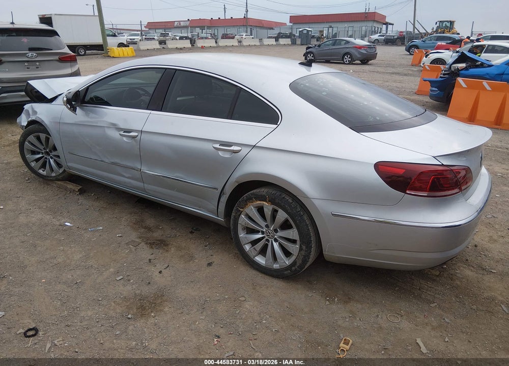 2013 VOLKSWAGEN CC SPORT PLUS VIN: WVWBP7AN2DE511760