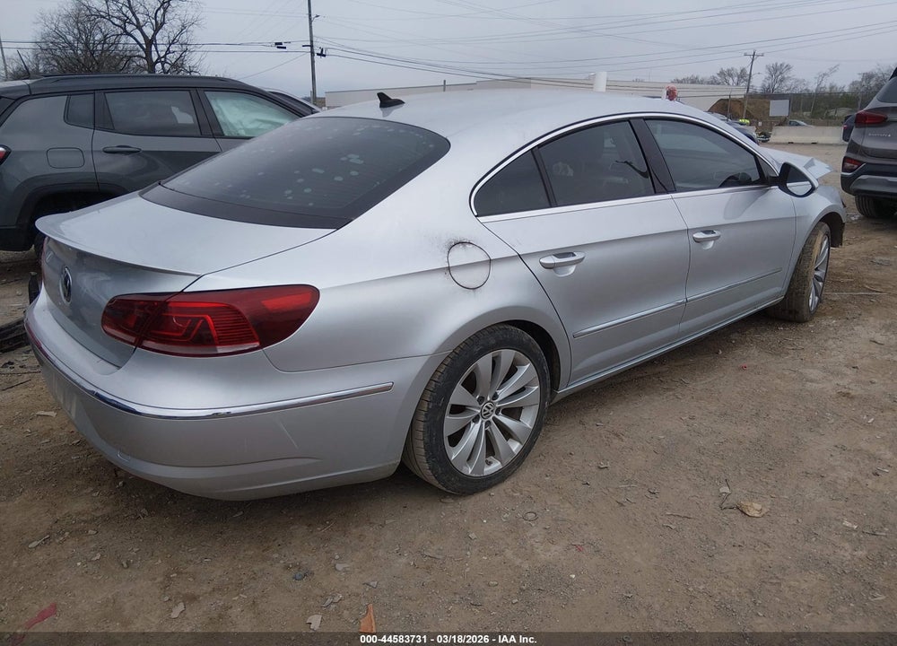 2013 VOLKSWAGEN CC SPORT PLUS VIN: WVWBP7AN2DE511760