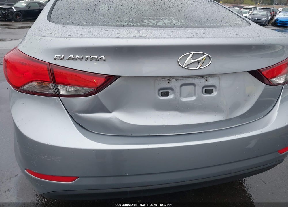 2016 HYUNDAI ELANTRA SE VIN: 5NPDH4AEXGH665402
