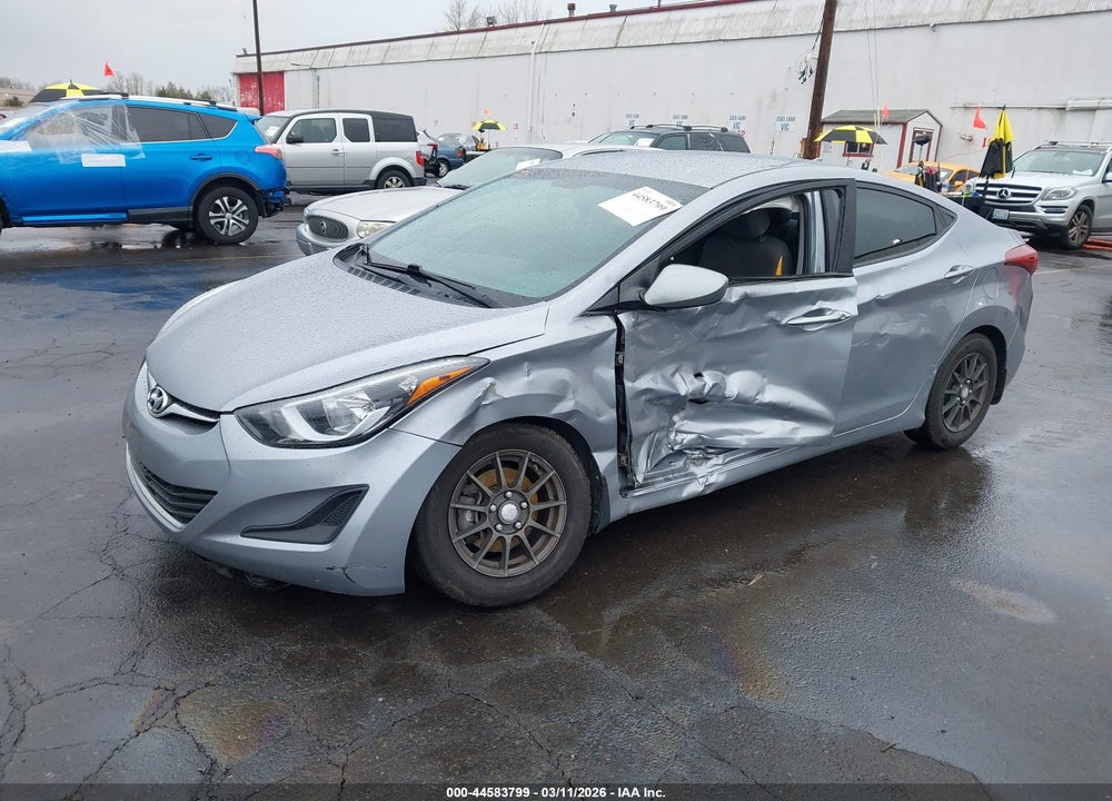 2016 HYUNDAI ELANTRA SE VIN: 5NPDH4AEXGH665402