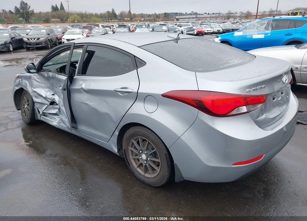 2016 HYUNDAI ELANTRA SE VIN: 5NPDH4AEXGH665402