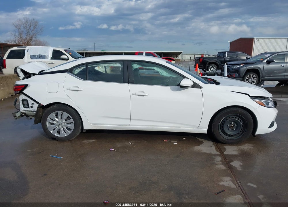 2023 NISSAN SENTRA S XTRONIC CVT VIN: 3N1AB8BV2PY296423