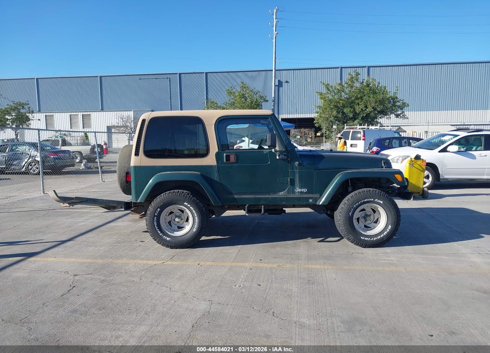 2000 JEEP WRANGLER SAHARA VIN: 1J4FA59SXYP726969